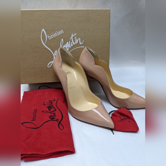 Christian Louboutin Hot Chick Beige Pumps (US 8) - Picture 12 of 15
